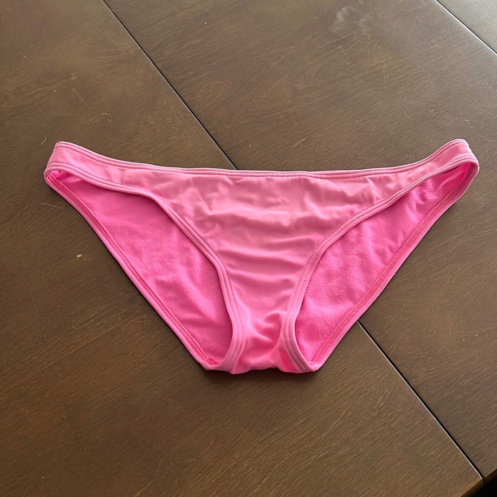 Pink bikini bottoms
